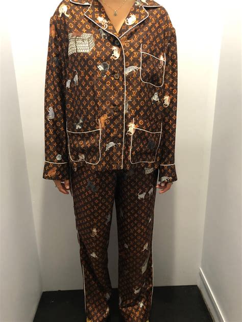 louis vuitton inspired pyjamas